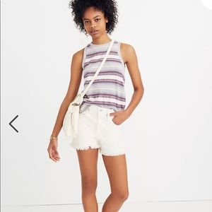 LIKE NEW Madewell Carita stripe tank top
